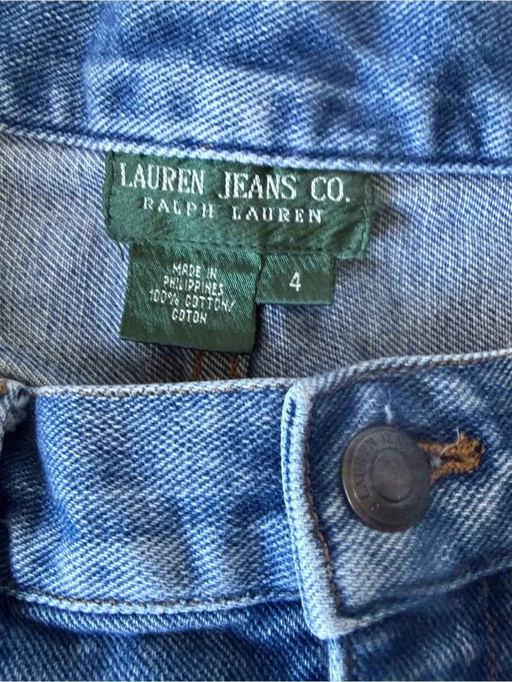 Ralph Lauren Jeans Co. Denim Shorts | Women’s Size 4 | Classic Blue Wash